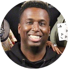 image of poker professional maurice hawkins smiling